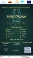MEACON 2K24 2.0 Technical Symposium Poster