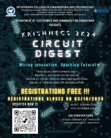 CIRCUIT DIGEST 2024 Technical Symposium Poster