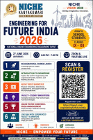 Engineering for Future India 2026 National Online Engineering Engagement Event Poster