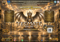 TECMATE 2K26 National Level Technical Symposium Poster