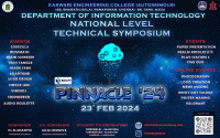 Pinnacle 2k24 Technical Symposium Poster