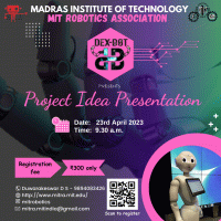 Project Idea Presentation,Dexbot'23 Project Idea Presentation Poster