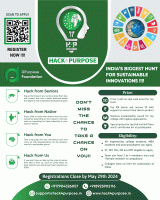 Hack4Purpose 2024 Hackathon Poster
