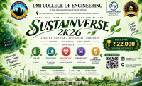 SUSTAINVERSE 2K26 24 Hours Hackathon Poster