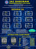 SZIKRA '26 National Level Technical Symposium Poster