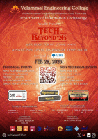 Techbeyond 26 National Level Technical Symposium Poster
