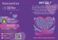 Tech Date 2024 Technical Event Poster