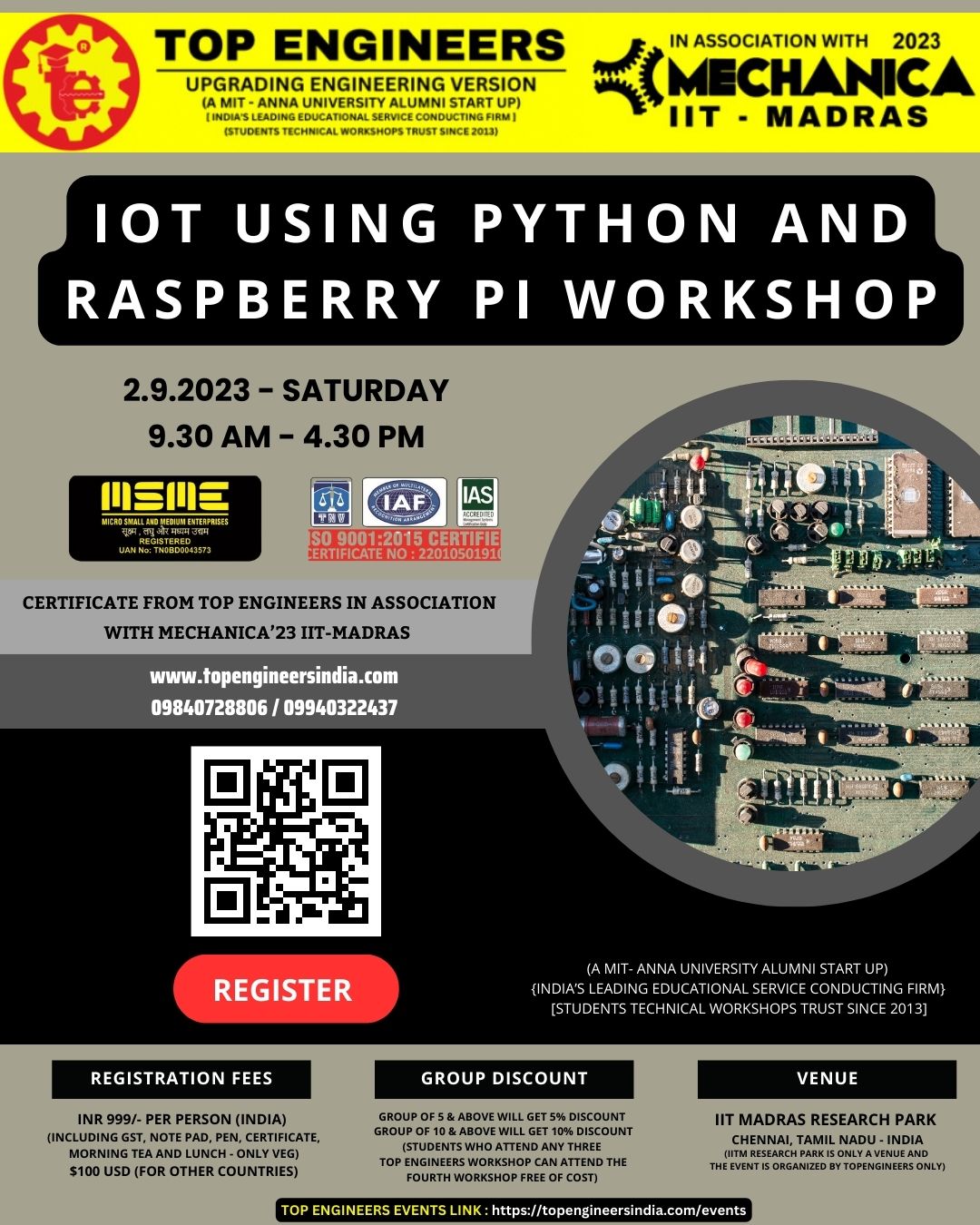 IoT using Python and Raspberry Pi Workshop 2023