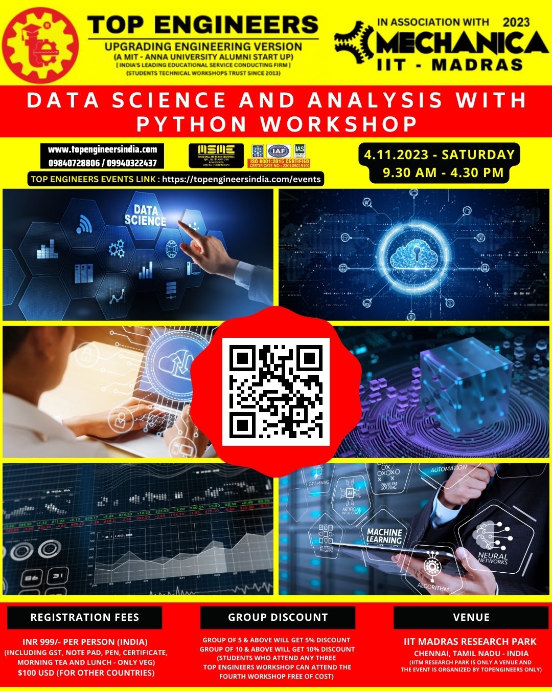 Data Science and Analysis with Python Workshop 2023