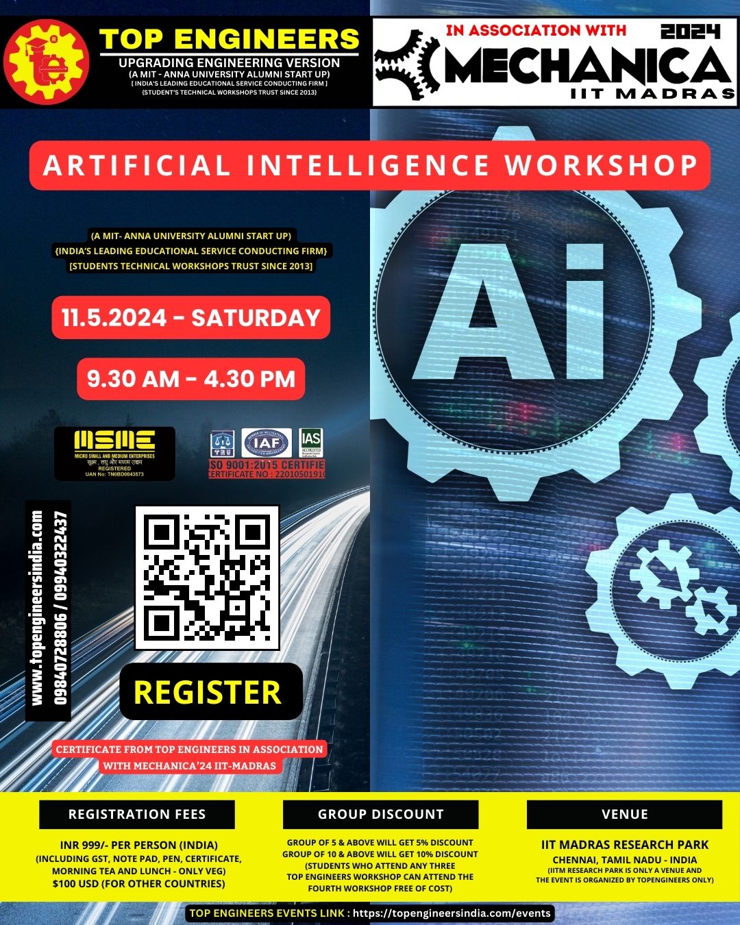 Artificial Intelligence Workshop 2024