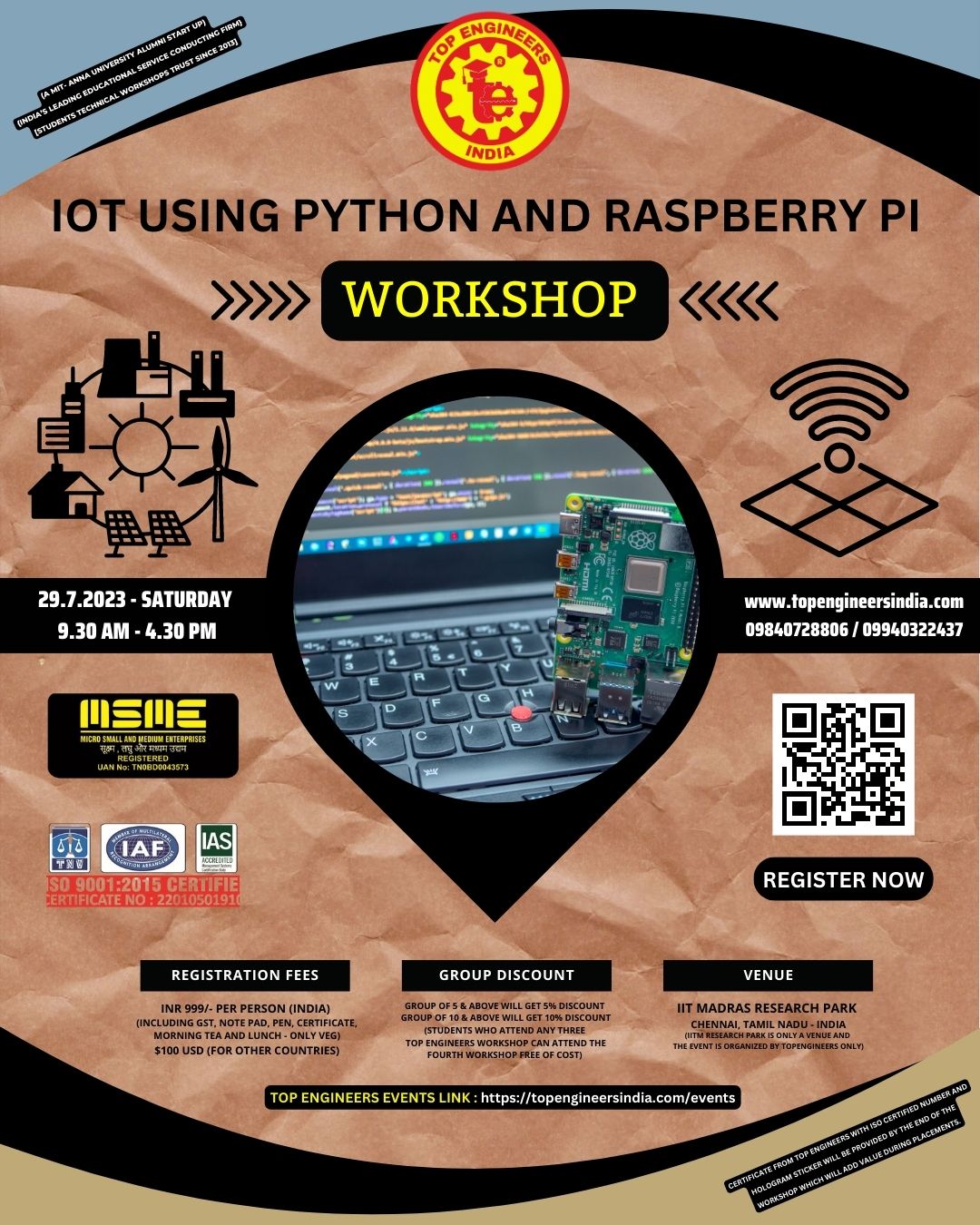 IoT using Python and Raspberry Pi Workshop 2023