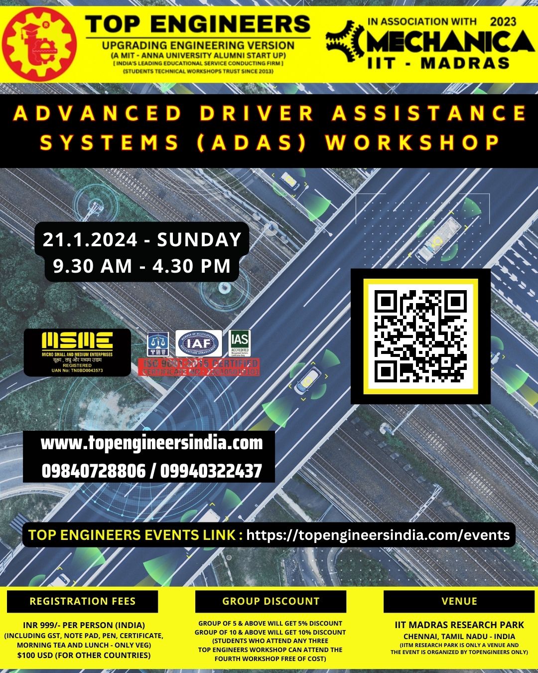 Advanced Driver Assistance Systems (ADAS) Workshop 2024