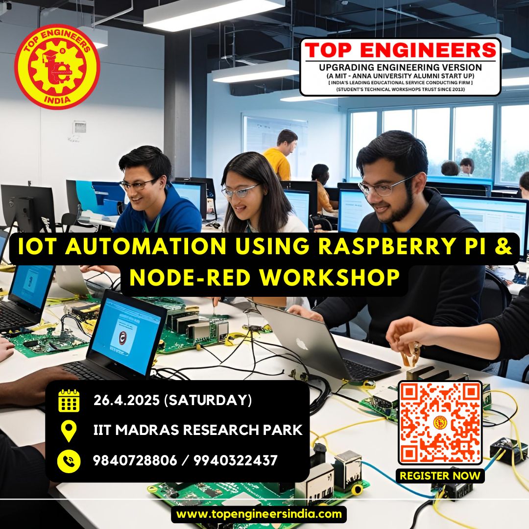 Iot Automation using Raspberry Pi & Node-red Workshop 2025