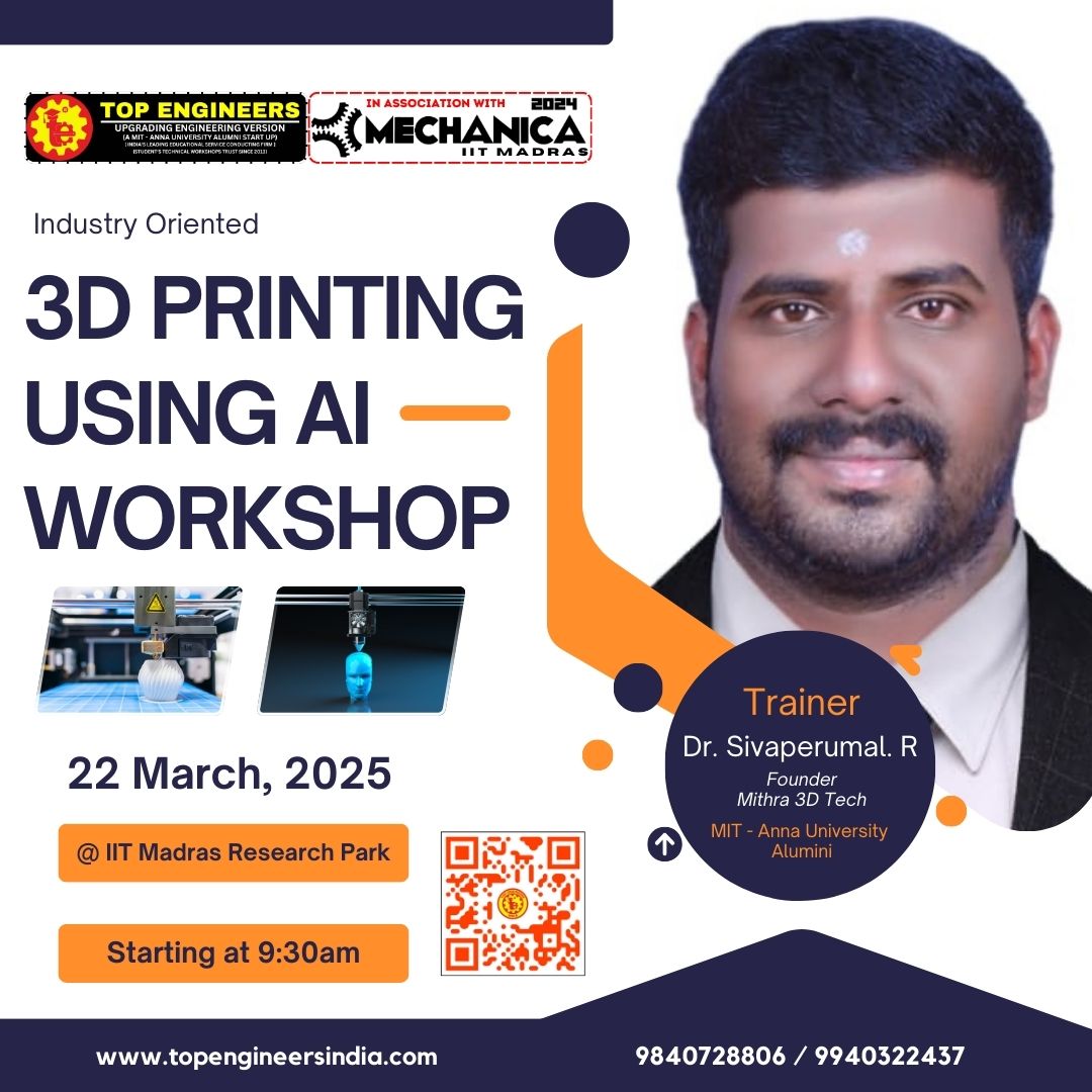 3D Printing using AI Workshop 2025