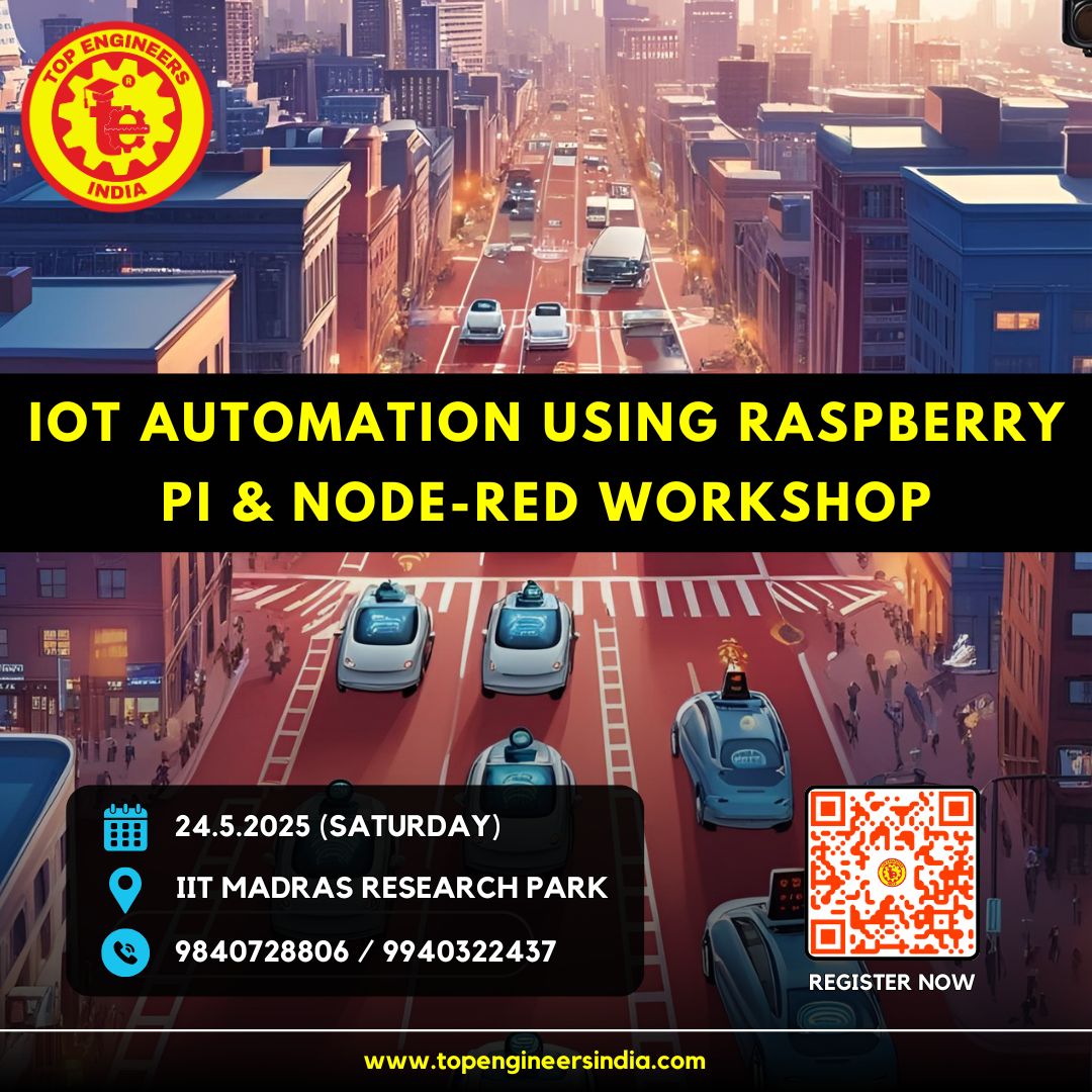 IoT Automation using Raspberry Pi & Node-red Workshop 2025