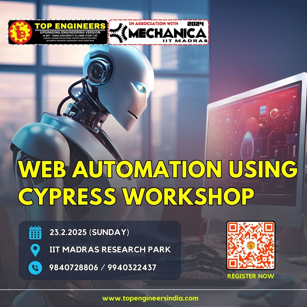 Web Automation using Cypress Workshop 2025
