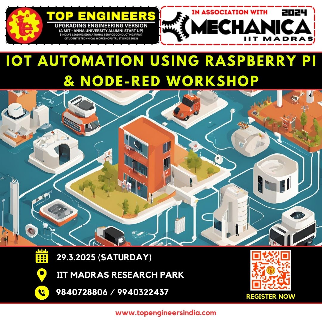 Iot Automation using Raspberry Pi & Node-red Workshop 2025