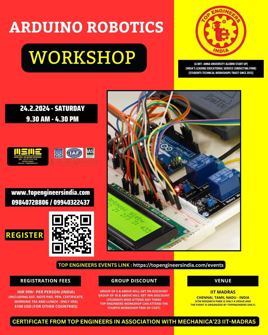 Arduino Robotics Worshop 2024