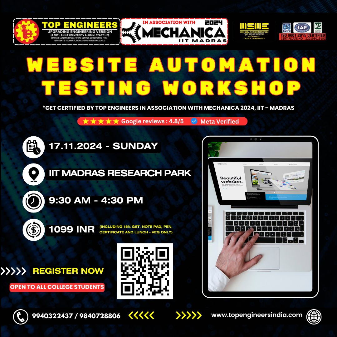 Website Automation Testing Workshop 2024