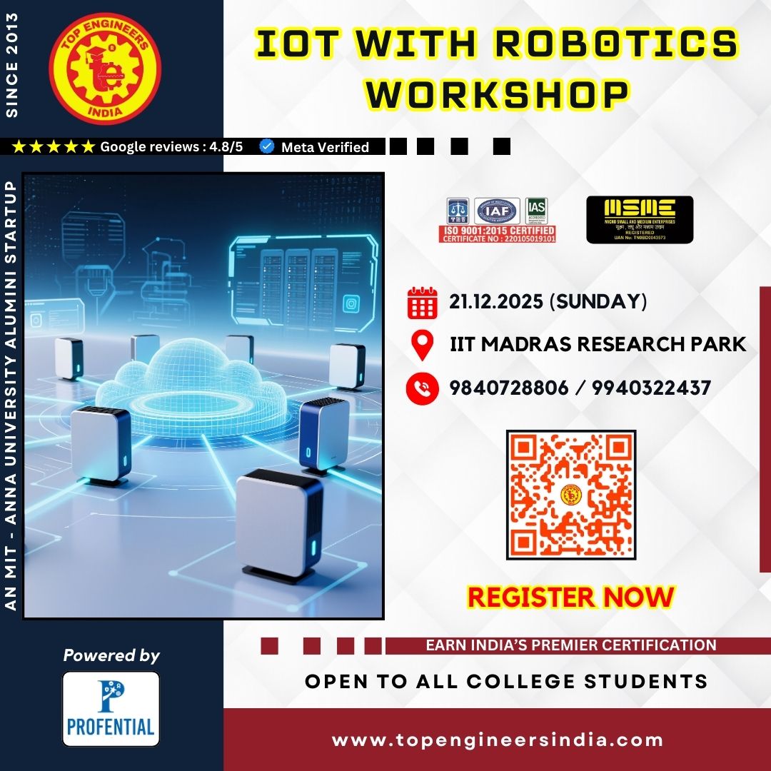 IOT WITH ROBOTICS WORKSHOP 2025