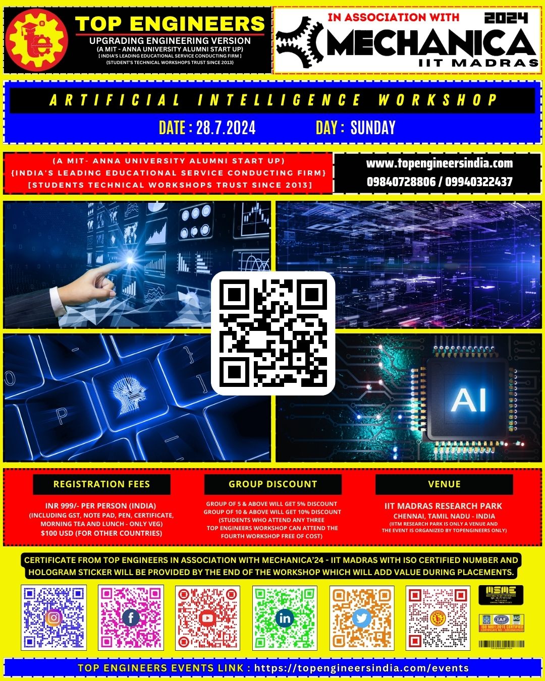 Artificial Intelligence Workshop 2024
