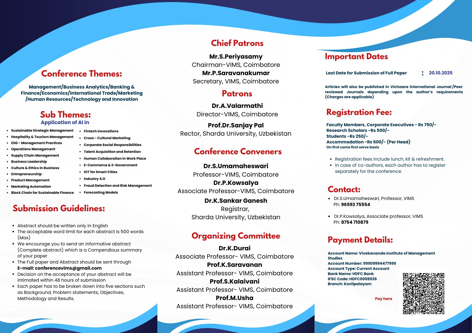 International Conference VIMS - ICON' 25