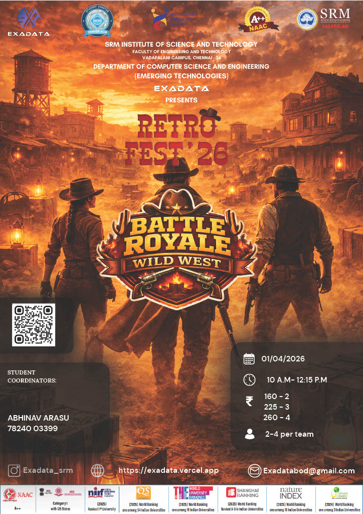 RetroFest'26 Battle Royal Gaming Event Poster 