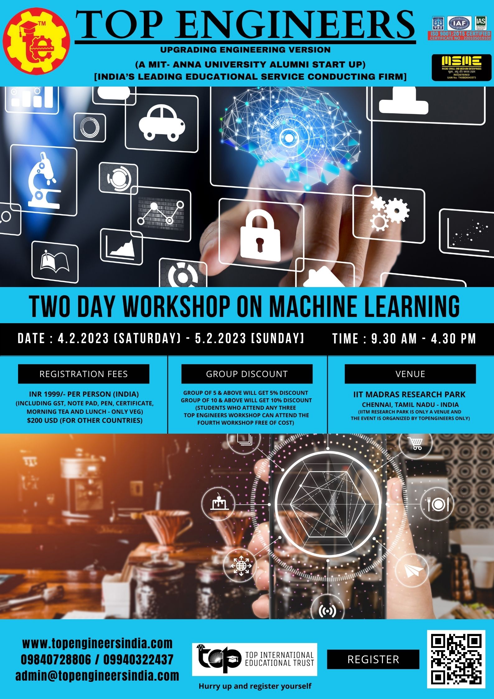 Two Day Workshop on Machine Learning 2023