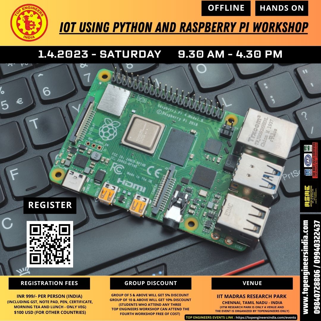 IoT using Python and Raspberry Pi Workshop 2023