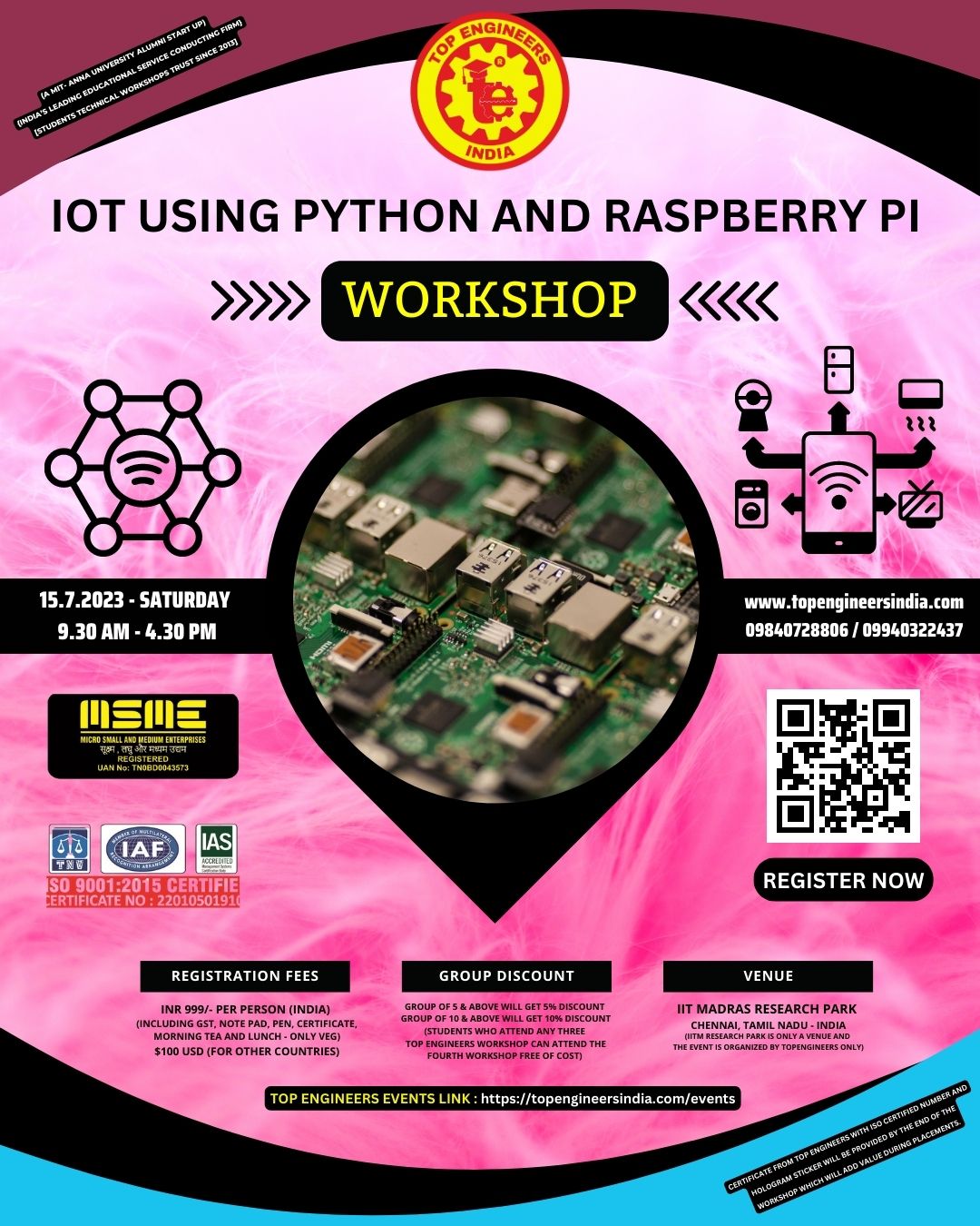 IoT using Python and Raspberry Pi Workshop 2023