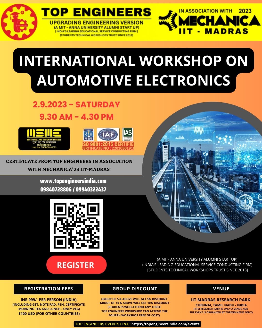 International Workshop on Automotive Electronics 2023