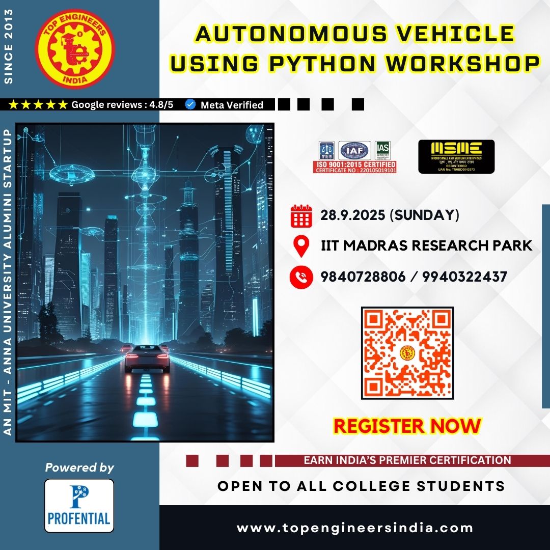 Autonomous Vehicle using Python Workshop 2025