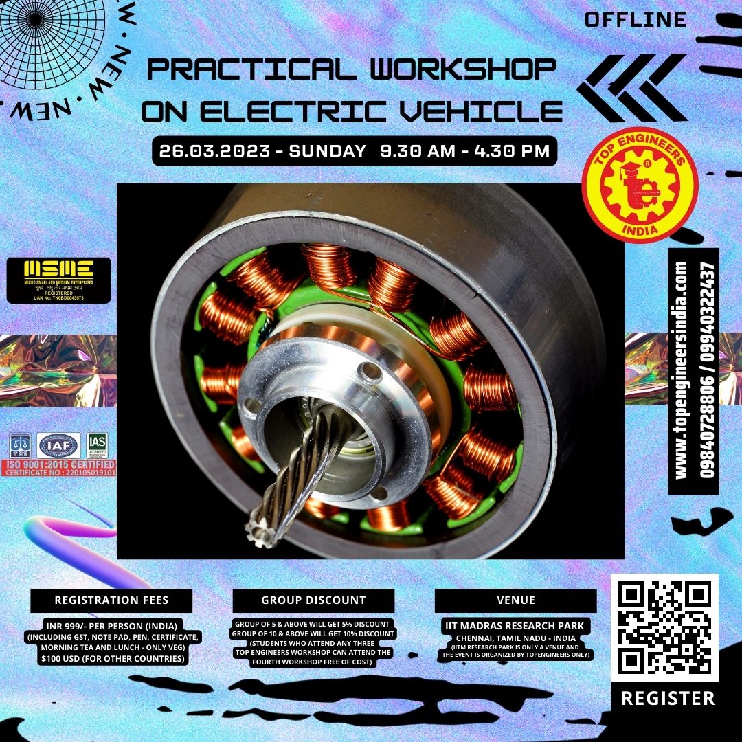 Practical Workshop on Electric Vehicle 2023