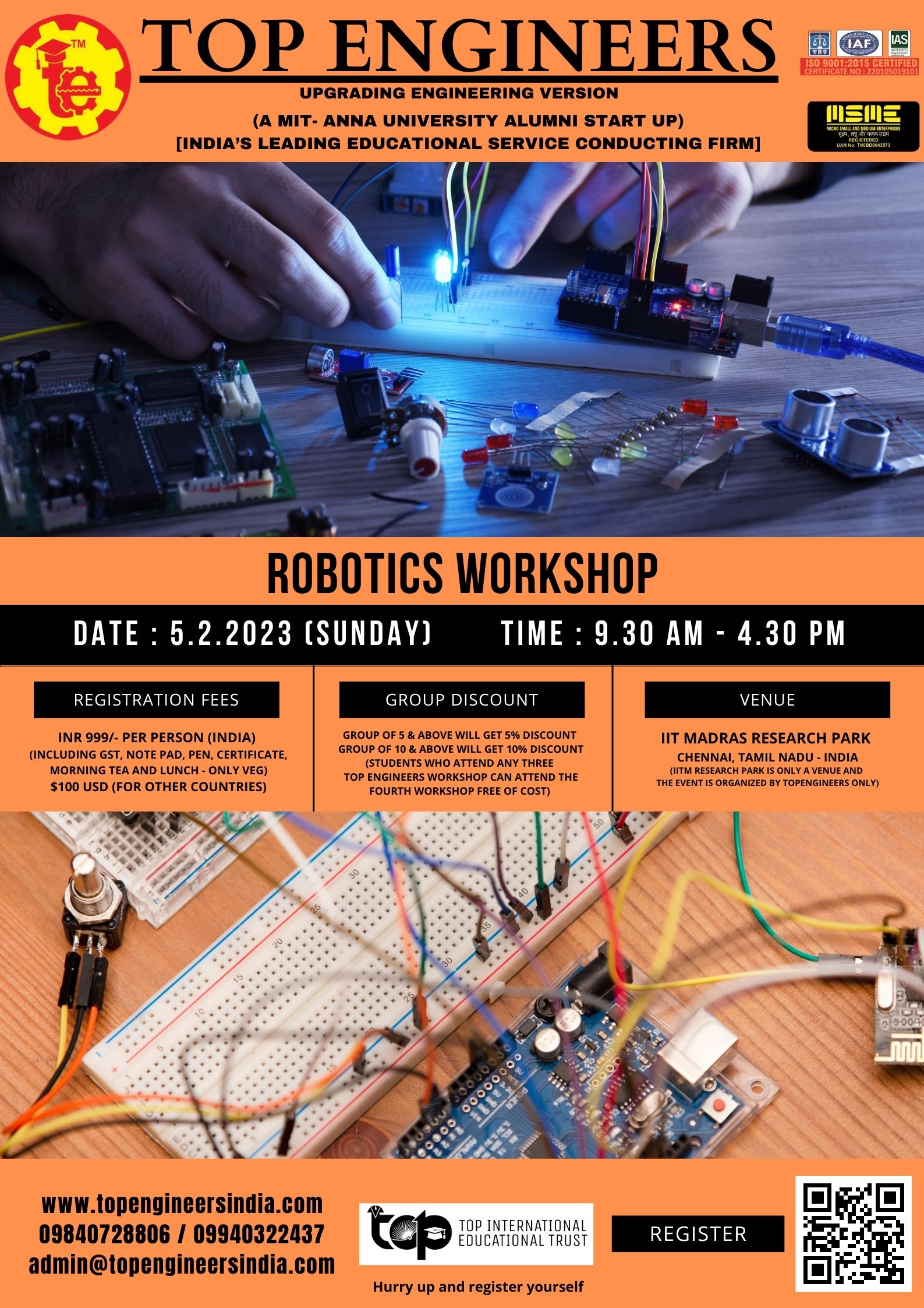 Robotics Workshop 2023