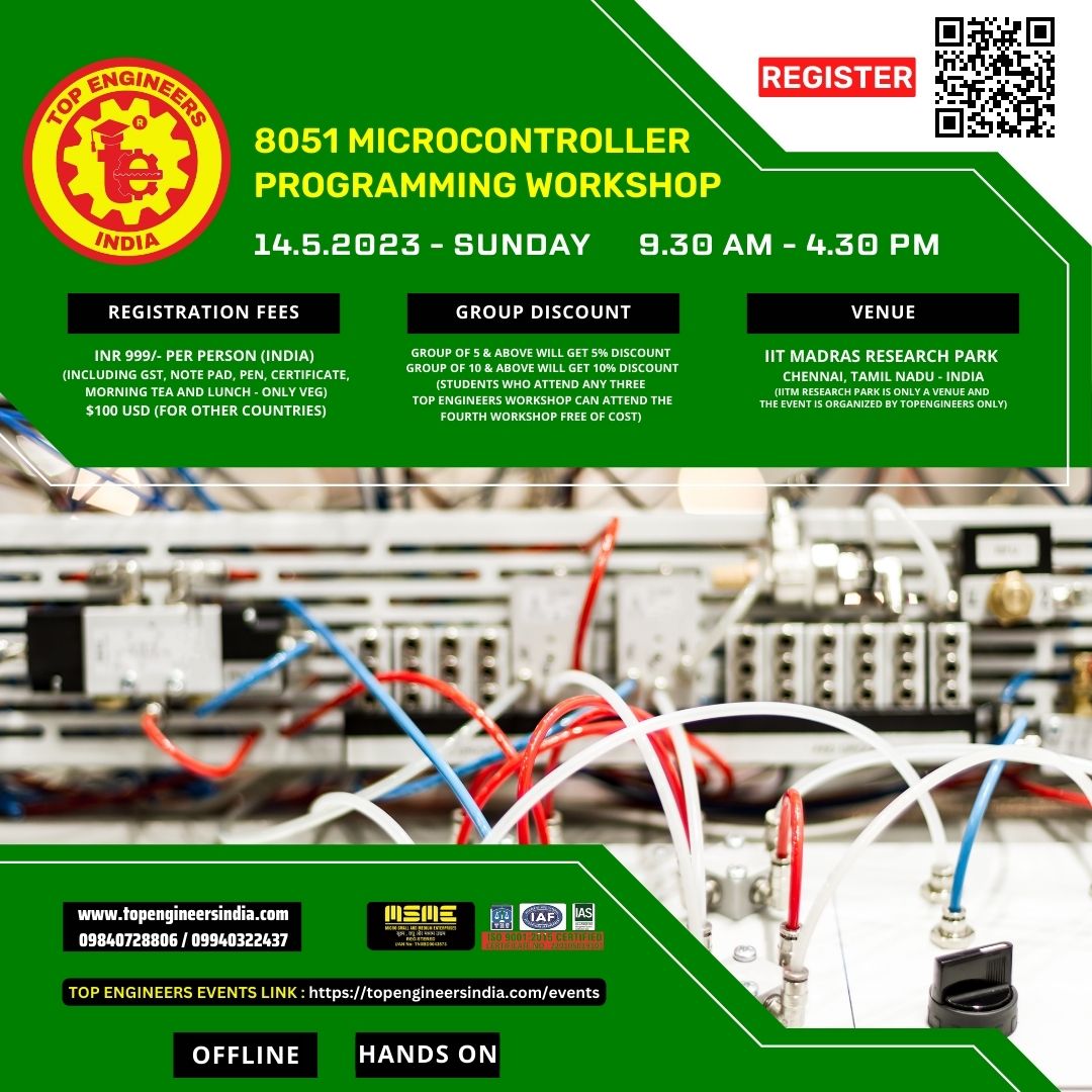 8051 Microcontroller Programming Workshop 2023