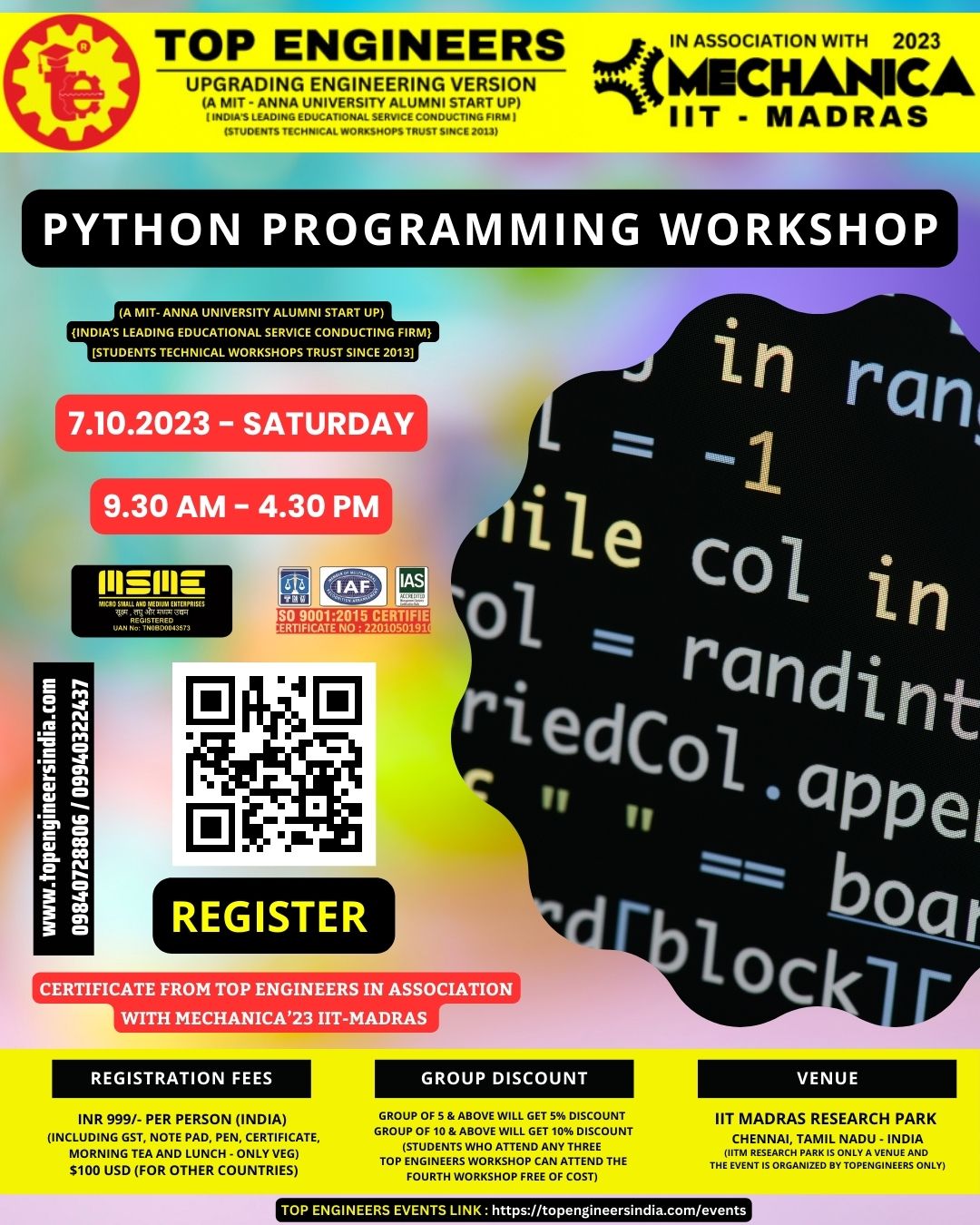Python Programming Workshop 2023
