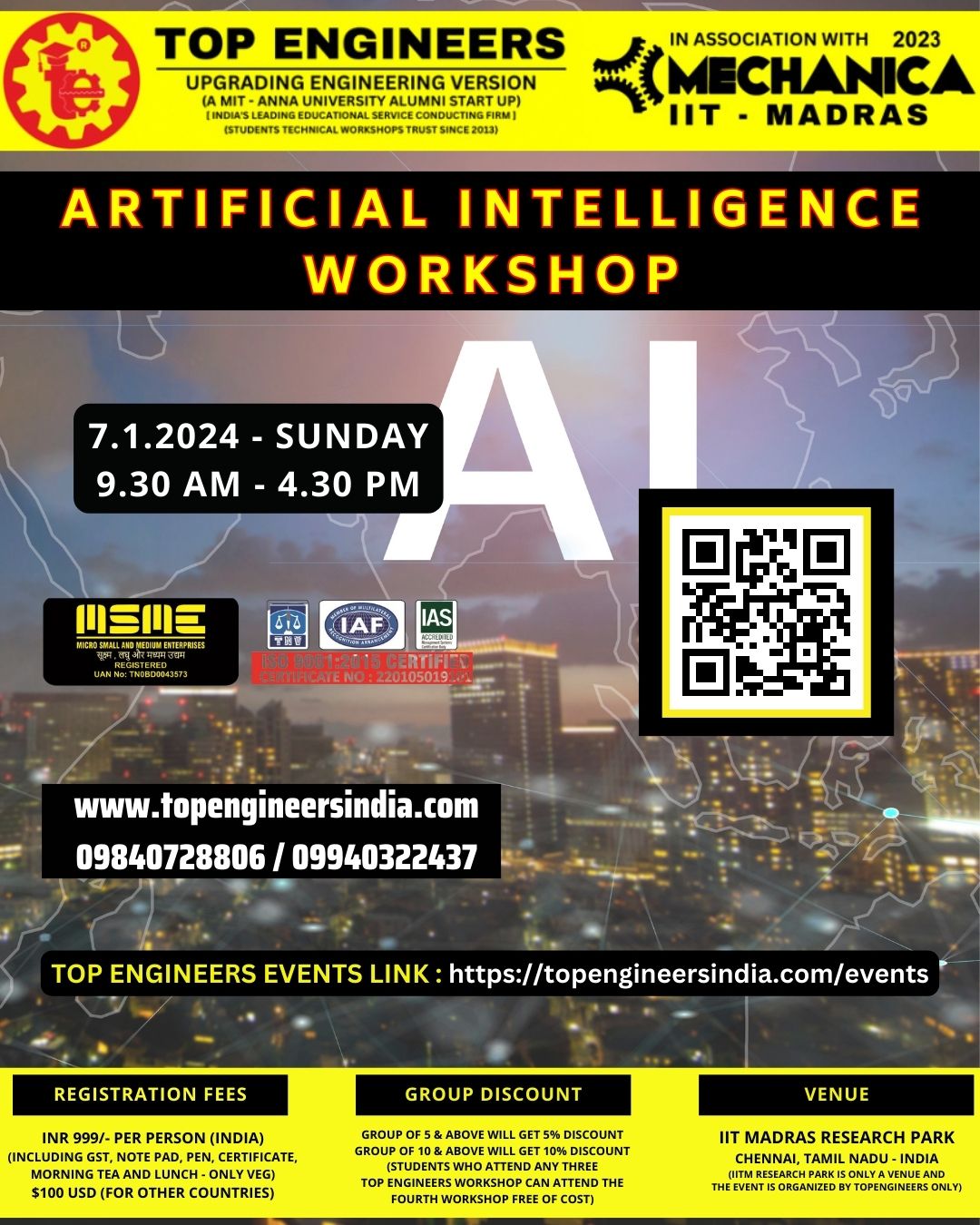 Artificial Intelligence Workshop 2024