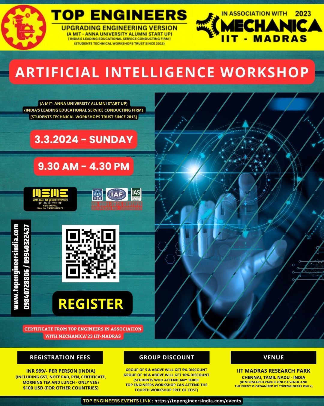 Artificial Intelligence Workshop 2024