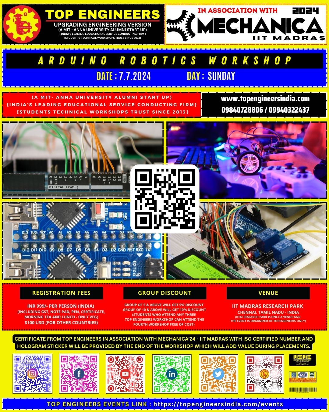 Arduino Robotics Workshop 2024