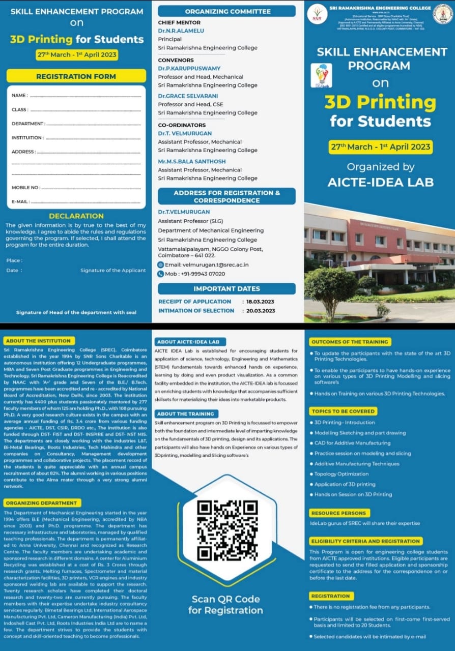 3D Printing for Students 2023