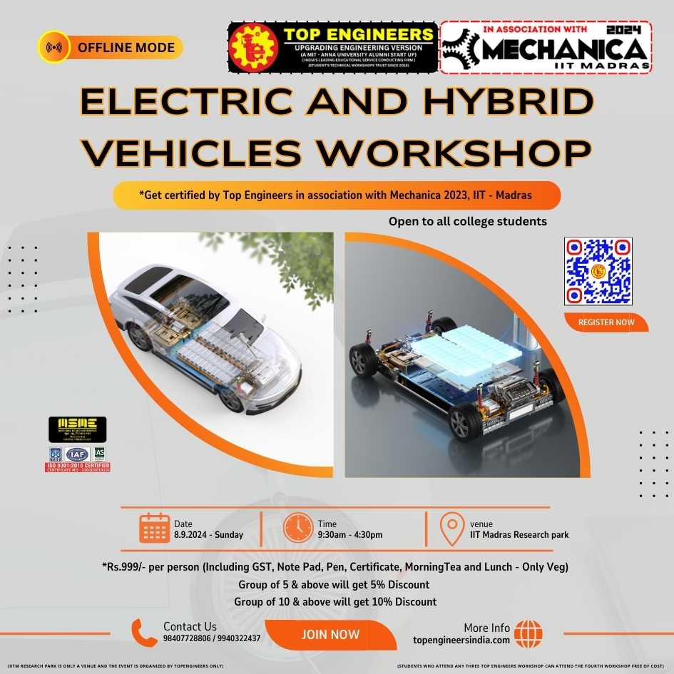 Electric and Hybrid Vehicles Workshop 2024