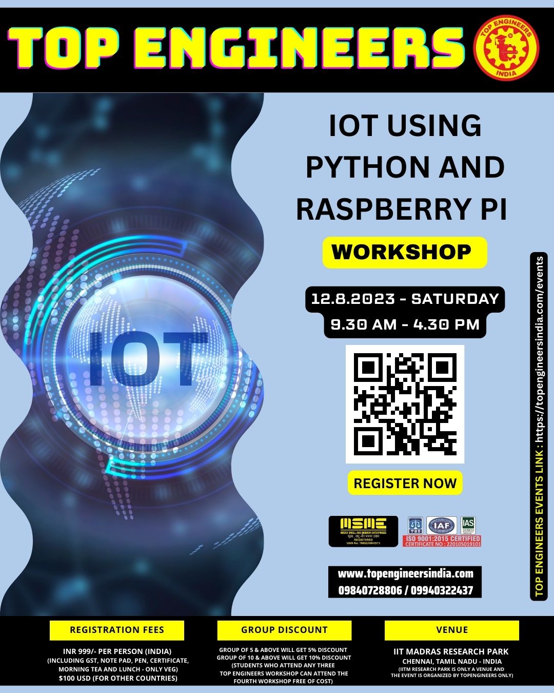 IoT using Python and Raspberry Pi Workshop 2023