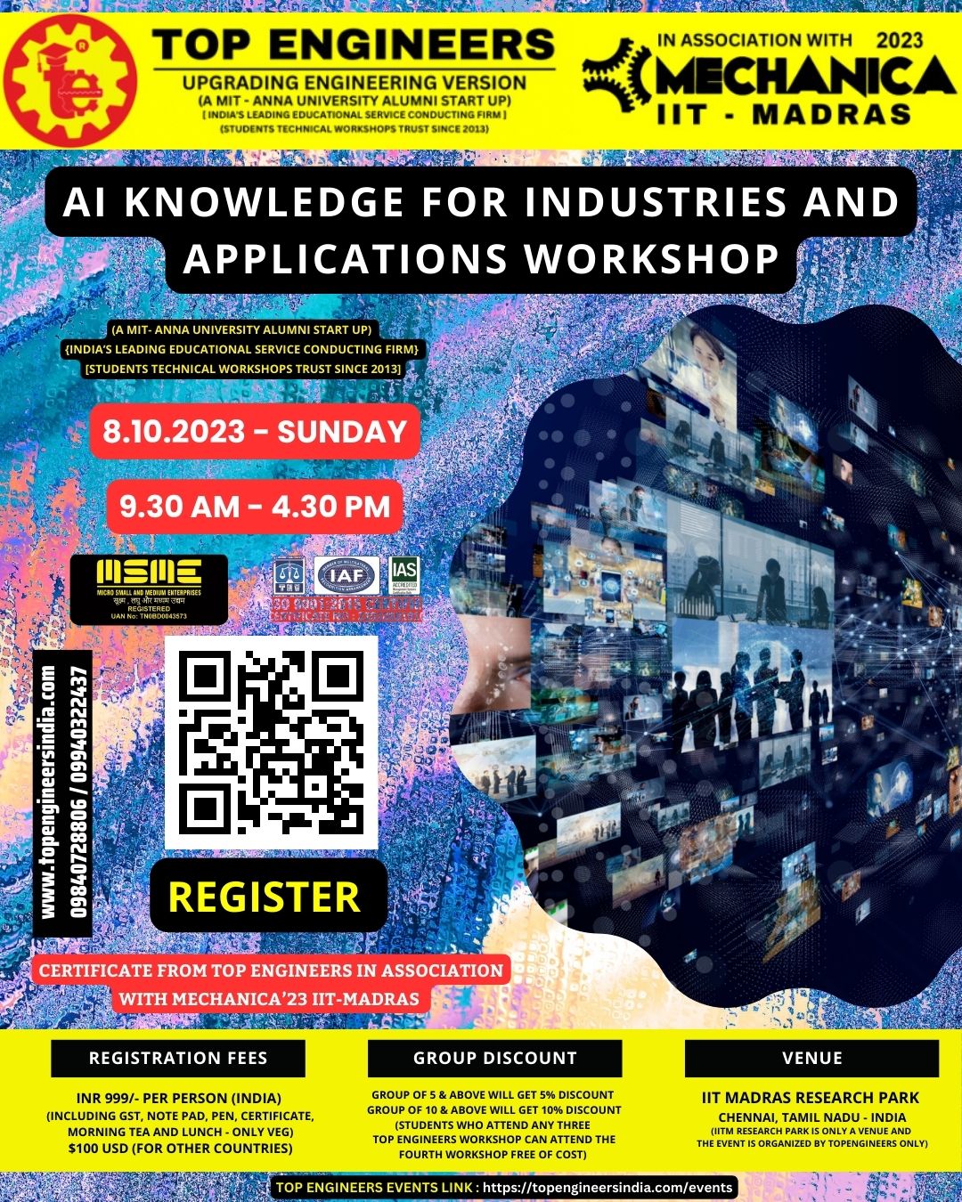 AI Knowledge for Industries and Applications Workshop 2023