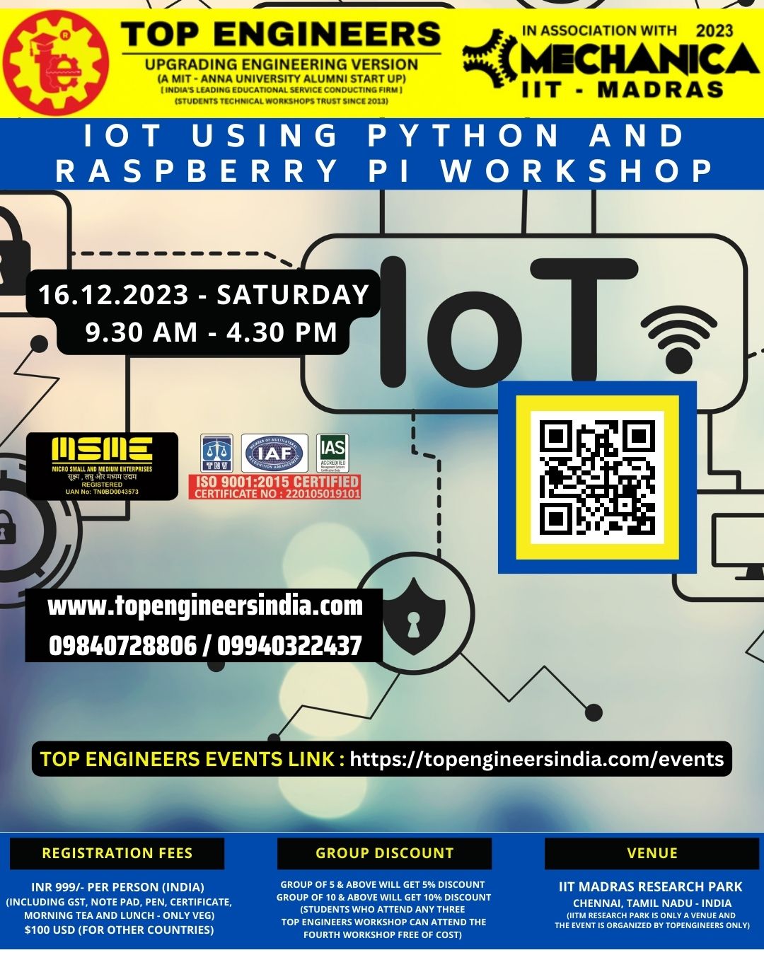 IoT using Python and Raspberry Pi Workshop 2023