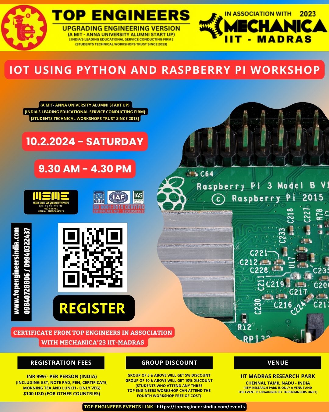 IoT using Python and Raspberry Pi Workshop 2024