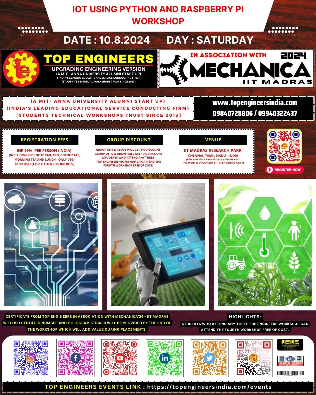 IoT using Python and Raspberry Pi Workshop 2024