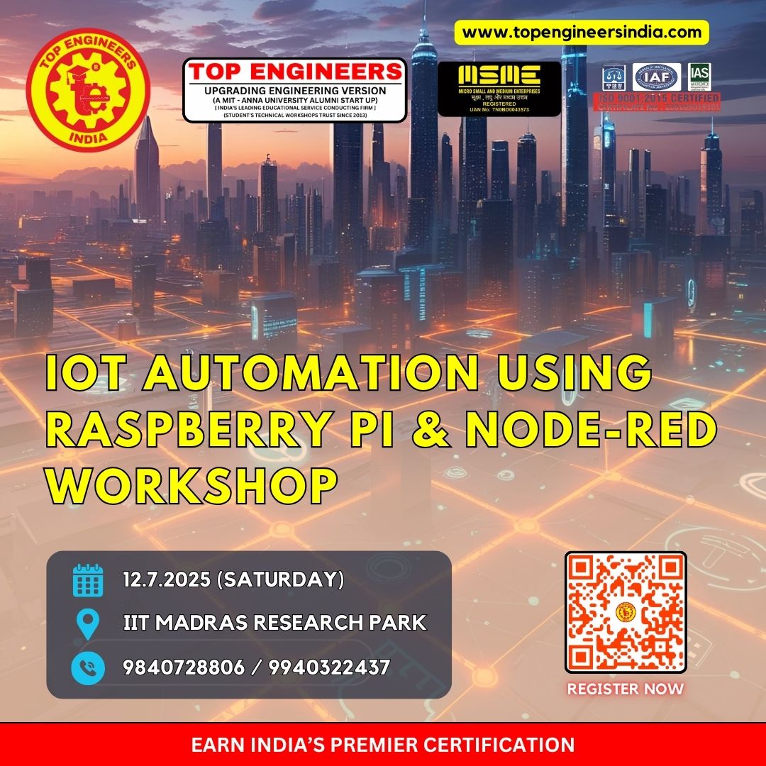 IoT Automation using Raspberry Pi & Node-red Workshop 2025
