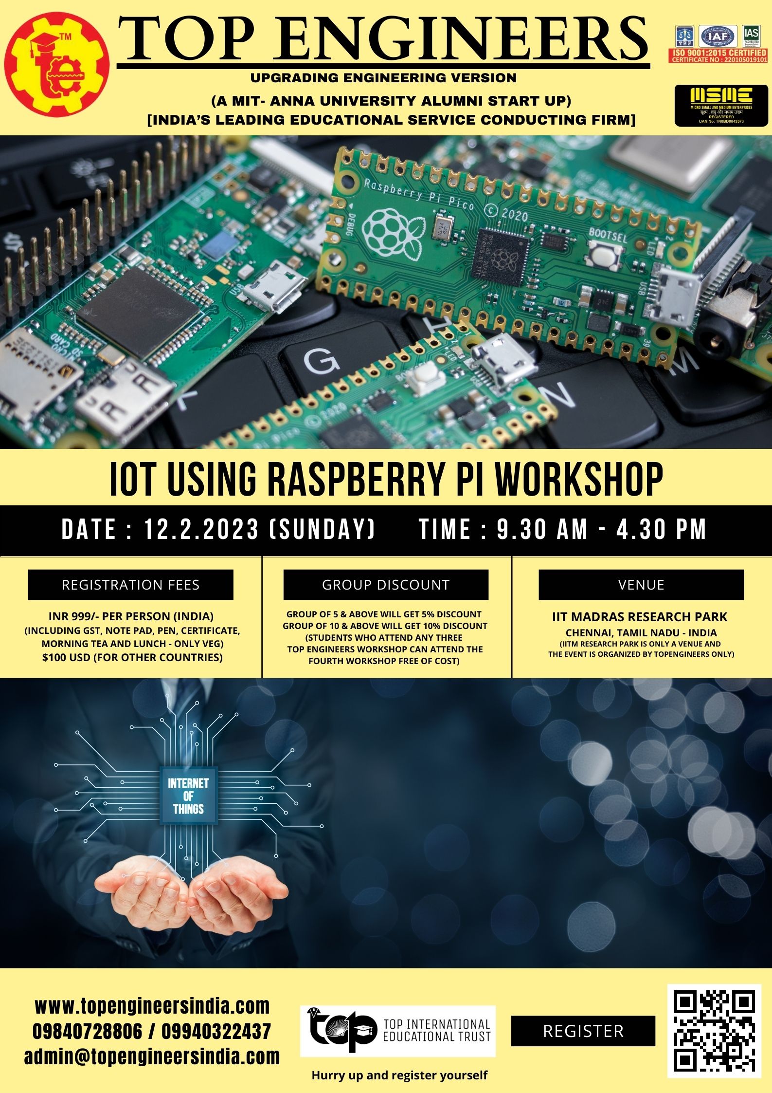 IoT using Raspberry Pi Workshop 2023