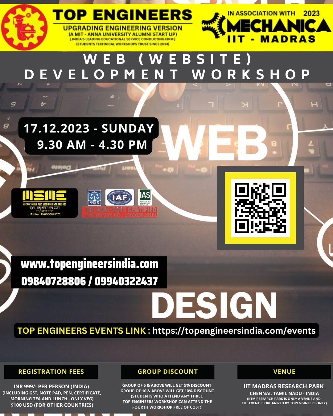 Web (website) Development Workshop 2023