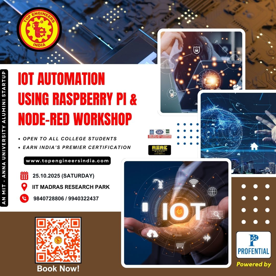 IoT Automation using Raspberry Pi & Node-red Workshop 2025